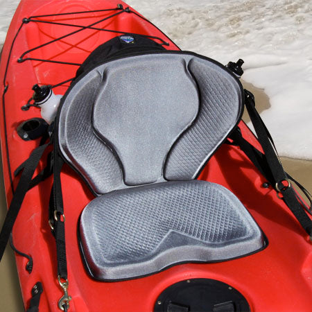 GTS Pro Molded Foam Kayak Seat – with Water Bottle Pack