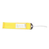 Personalized Yellow Luggage Tag