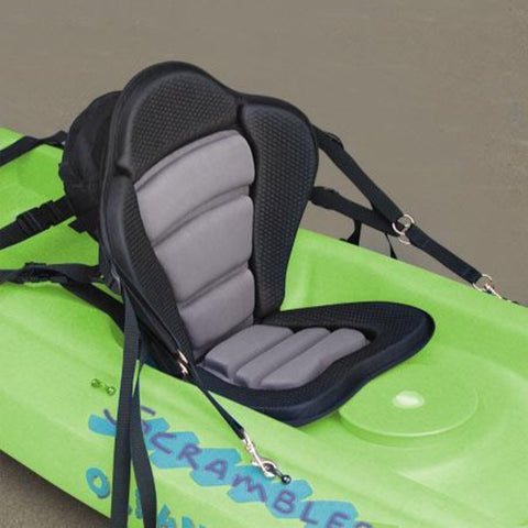 GTS Elite Molded Foam Kayak Seat - with Fishing Pack