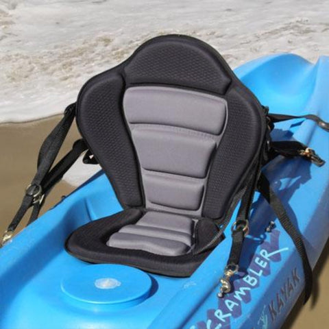 GTS Elite Molded Foam Kayak Seat – with Water Bottle Pack