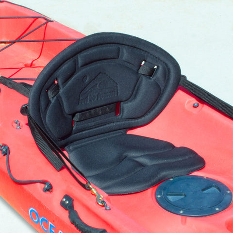 Tall Back Outfitter Molded Foam Kayak Seat - With Pack