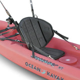 Tall Back Fishing Molded Foam Kayak Seat, Sit On Top Kayak Seat with Fishing Pack